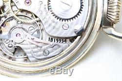 10k Gold Ball Hamilton 999B OFFICIAL RR STANDARD Pocket Watch 21j Railroad Grade