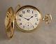 110 Years Old Hamilton 975 17j 14k Solid Gold Hunter Case 16s Pocket Watch