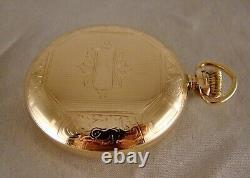 112 YEARS OLD HAMILTON 940 21j 10k GOLD FILLED OPEN FACE 18s RR POCKET WATCH