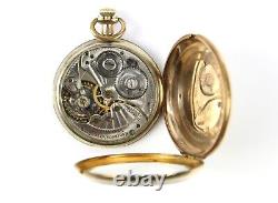12S Hamilton 17J Grade 910 25-Year Gold Filled Pocket Watch