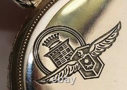 14K GOLD HAMILTON Pocket Watch 1933 CADILLAC LASALLE Award