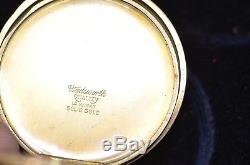 14k 1930 Hamilton Pocket Watch, Packard Motor Co. Crisp & Unused in Original Box