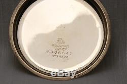 14k Gold 1924 Hamilton 21 Jewel 992 RAILROAD Grade Pocket Watch Montgomery Dial