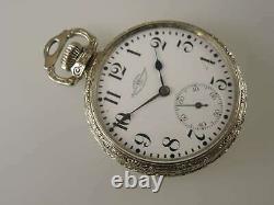 16 Size 23 Jewel 999N Ball Hamilton Pocket Watch c1915