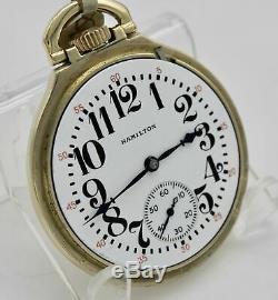 16 Size Hamilton 992B Pocket Watch