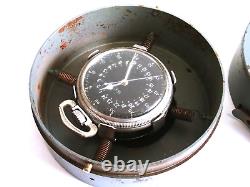 16 size Hamilton 22 Jewel 4992B pocket watch with Rare US Army outer case. Runs