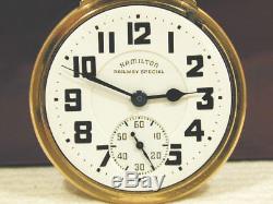 16s 21J Hamilton 992B Early Model 11 RR Pocket Watch