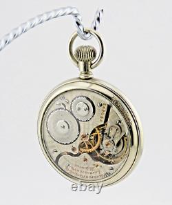 16s Hamilton 990 pocket watch with Hamilton salesman display case. Ca. 1905