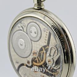 16s Hamilton 990 pocket watch with Hamilton salesman display case. Ca. 1905