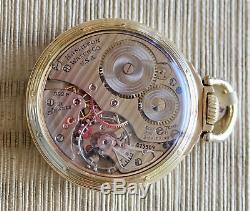 16s Hamilton 992B Pocket Watch