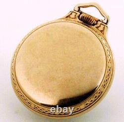 16s Hamilton 992B Railroad 21 Jewel Pocket Watch with Box, Great Condition, Runs