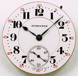 16s Hamilton M-992 Railroad 21J Highly Damascened Movement, Great Runner