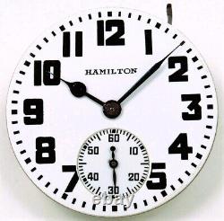 16s Hamilton Model 992-E Railroad 21 Jewels Pocket Watch Movement, Great Runner