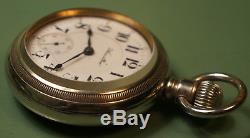 18 size Hamilton 23 jewel grade 946 EXTRA railroad pocket watch