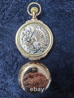 18 size hamilton pocket watch