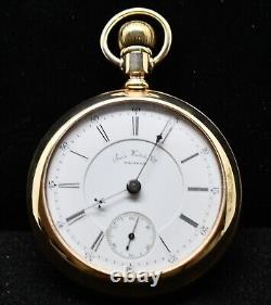 1883 Waltham 15 Jewel Open Face Pocket Watch#WATCH202