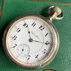 1898 Hamilton Grade 930 18S 17 Jewels Pocket Watch