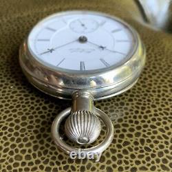 1898 Hamilton Grade 934 Bostwick Special 18S 17J Salesman Case Pocket Watch