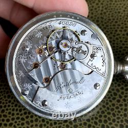 1898 Hamilton Grade 934 Bostwick Special 18S 17J Salesman Case Pocket Watch