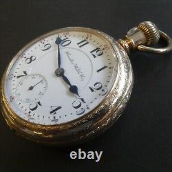 1899 Hamilton Railroad Grade 940 Model 1 Pocket Watch 21J 18s WORKS GF Hunter