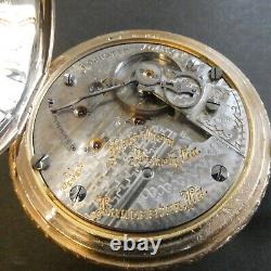 1899 Hamilton Railroad Grade 940 Model 1 Pocket Watch 21J 18s WORKS GF Hunter