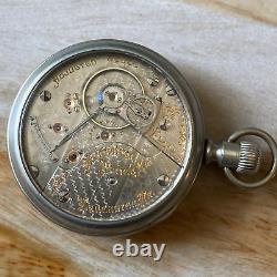 1899 Hamilton Railway Grade 940 Pocket Watch, with Hamilton Sales Display Case
