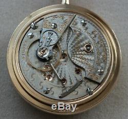 18S 1908 23 Jewel Hamilton 946 Fully Marked Movement Running Well & Keeping Time