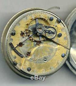 18s 17j two-tone Hamilton J. C. Anderson & Co. Telluride Colorado pocket watch