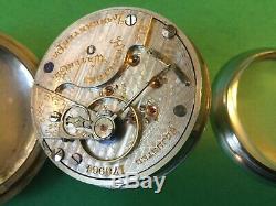 18s, Hamilton 942, RR Grade Pocket Watch, from 1900