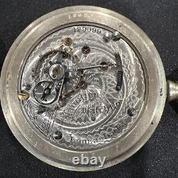 1900 Hamilton Pocket Watch For Parts Or Repair Only