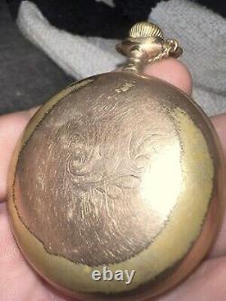 1900s HAMILTON 17 Jewels Mechanical Pocket Watch 974