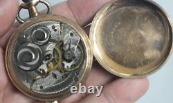 1900s HAMILTON 17 Jewels Mechanical Pocket Watch 974