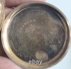 1900s HAMILTON 17 Jewels Mechanical Pocket Watch 974