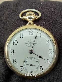 1902 Ball/Hamilton, 999A, 18s, 21j, ORRS early production pocket watch