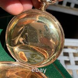 1902 Hamilton Grade 927 18S 17J Gold Filled Hunter Case Pocket Watch