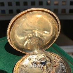 1902 Hamilton Grade 927 18S 17J Gold Filled Hunter Case Pocket Watch