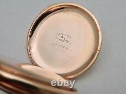 1902 Hamilton Hayden W. Wheeler 21 Jewels Pocket Watch for G. Heitkemper RARE