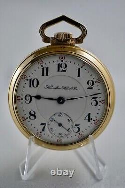 1902 Hamilton Railroad Grade 940 Model 1 21J 18S 10K RGP Pocket Watch Runs