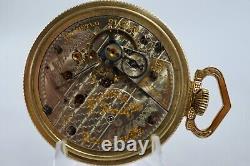 1902 Hamilton Railroad Grade 940 Model 1 21J 18S 10K RGP Pocket Watch Runs