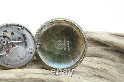1903 Hamilton 927 17j Size 18 Pocket Watch #211677 RUNS HINGED CASE (F4H)
