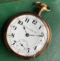 1904 Hamilton Grade 926 18S 17 Jewels Open Face Pocket Watch