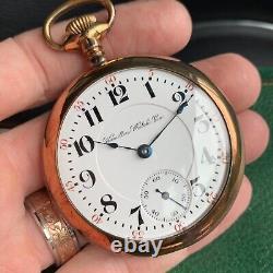 1904 Hamilton Grade 926 18S 17 Jewels Open Face Pocket Watch