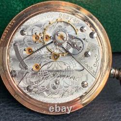 1904 Hamilton Grade 926 18S 17 Jewels Open Face Pocket Watch