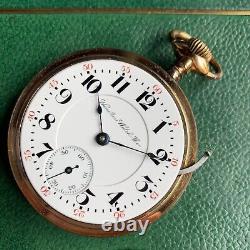 1904 Hamilton Grade 926 18S 17 Jewels Open Face Pocket Watch