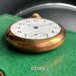 1904 Hamilton Grade 926 18S 17 Jewels Open Face Pocket Watch