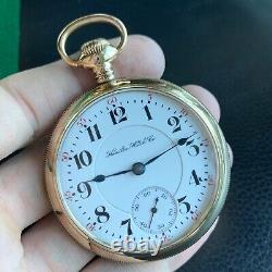 1905 Hamilton Grade 940 18S 21 Jewels Railroad Approved Gold Filled Pocket Watch