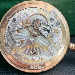 1905 Hamilton Grade 946 18S 23 Jewels Railroad Grade Gold Filled Pocket Watch