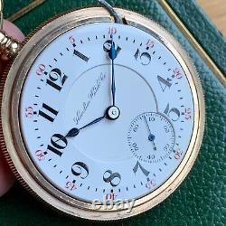 1905 Hamilton Grade 946 18S 23 Jewels Railroad Grade Gold Filled Pocket Watch