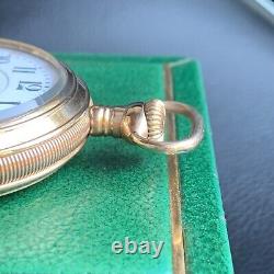 1905 Hamilton Grade 946 18S 23 Jewels Railroad Grade Gold Filled Pocket Watch