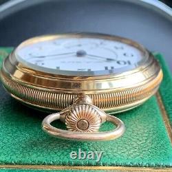 1905 Hamilton Grade 946 18S 23 Jewels Railroad Grade Gold Filled Pocket Watch